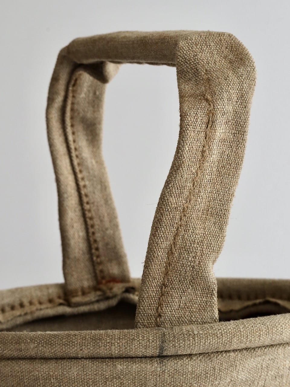 フランス軍 リネンキャンバス バケツ｜French Military Linen Canvas