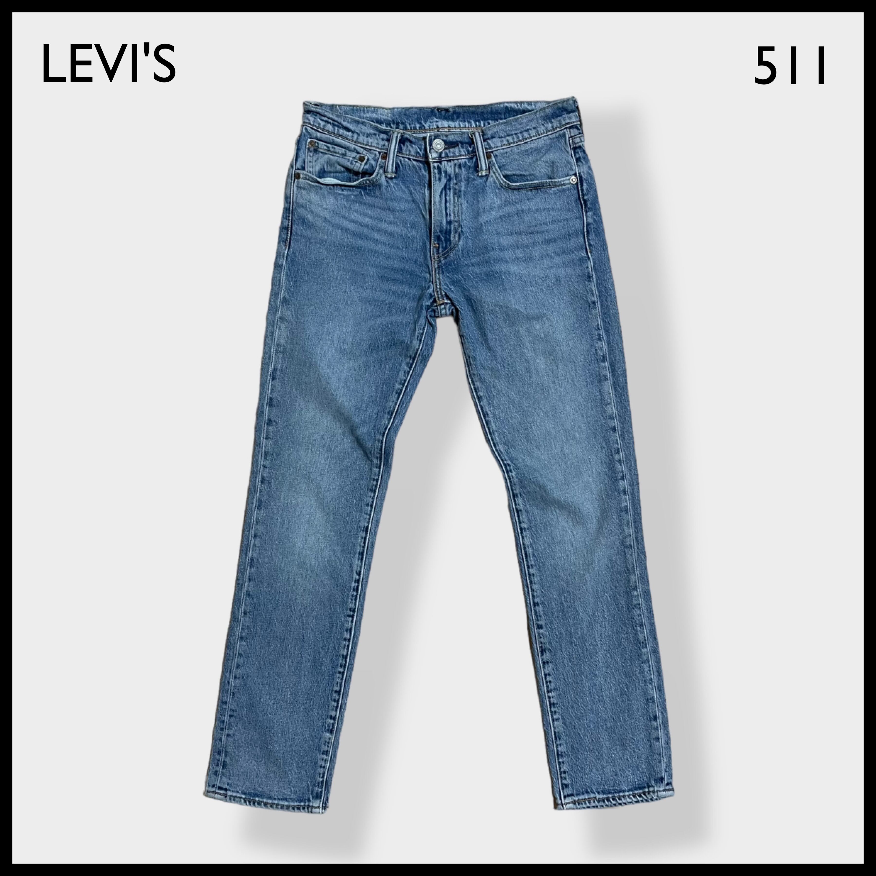 LEVI'S】511 ジーンズ デニム ジーパン スリム ストレート スキニー