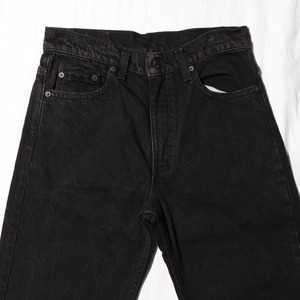 美品 30×30 Levi’s 505 93年 USA サルファーブラック デニムパンツ リーバイス