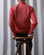 1960's Wood Pattern / Cowboy Shirt