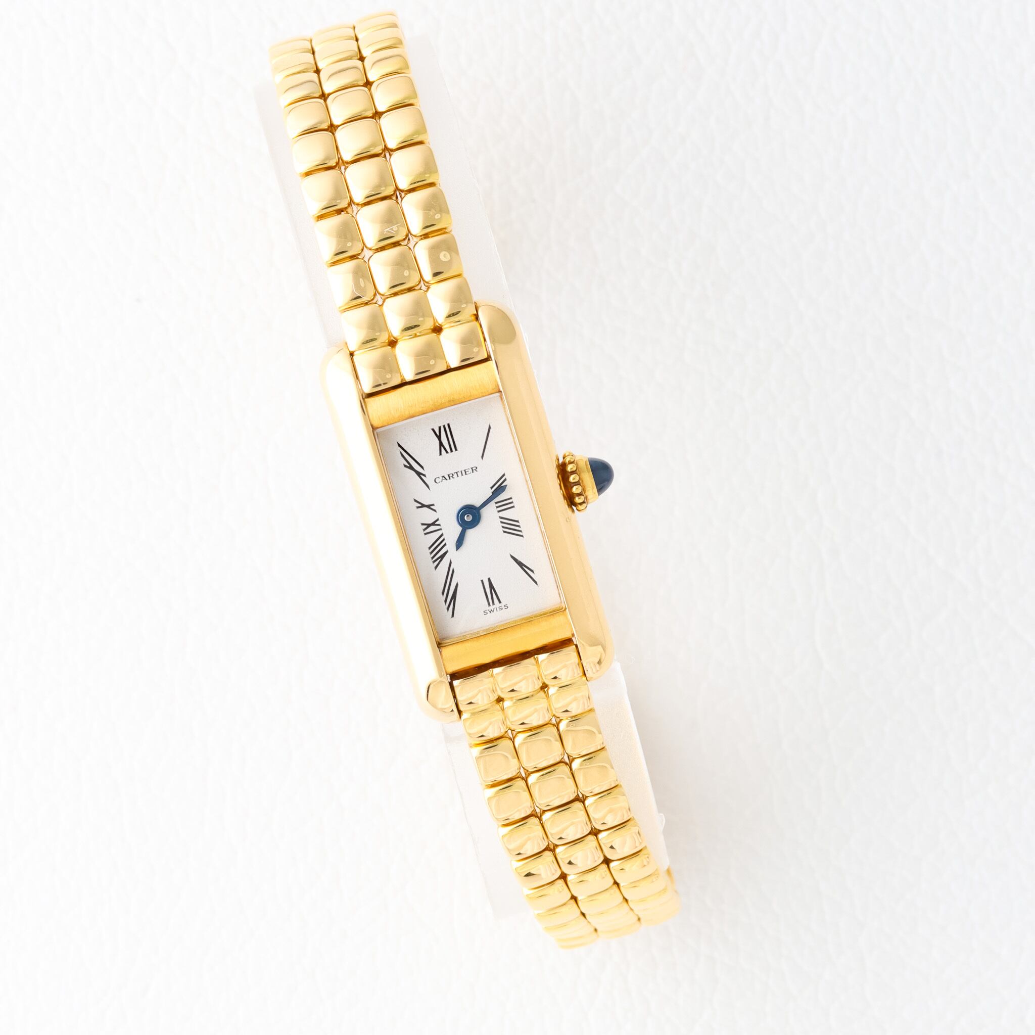 Cartier カルティエ タンクアロンジェ K18YG イエローゴールド 