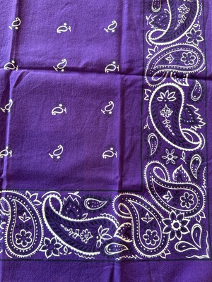 Vintage 80-90s Bandana made in USA
