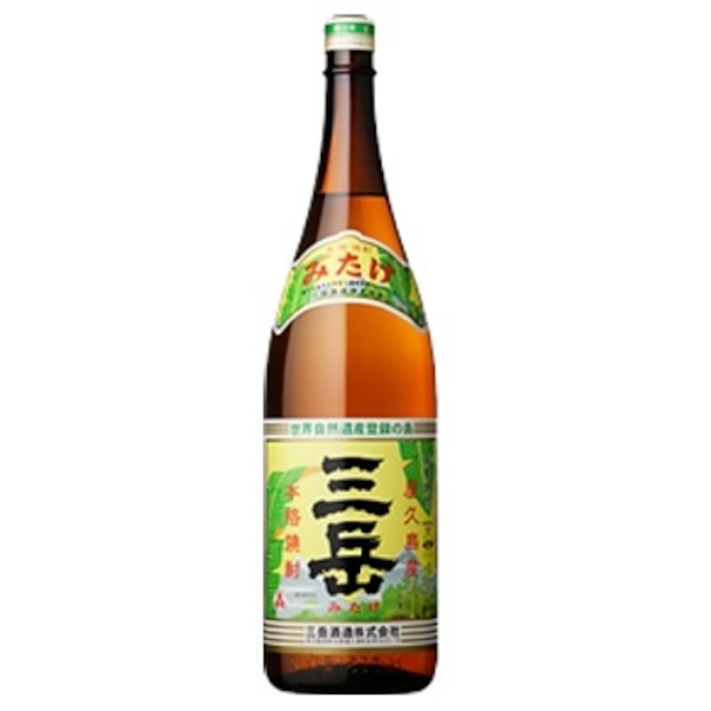 芋焼酎　三岳　1.8L