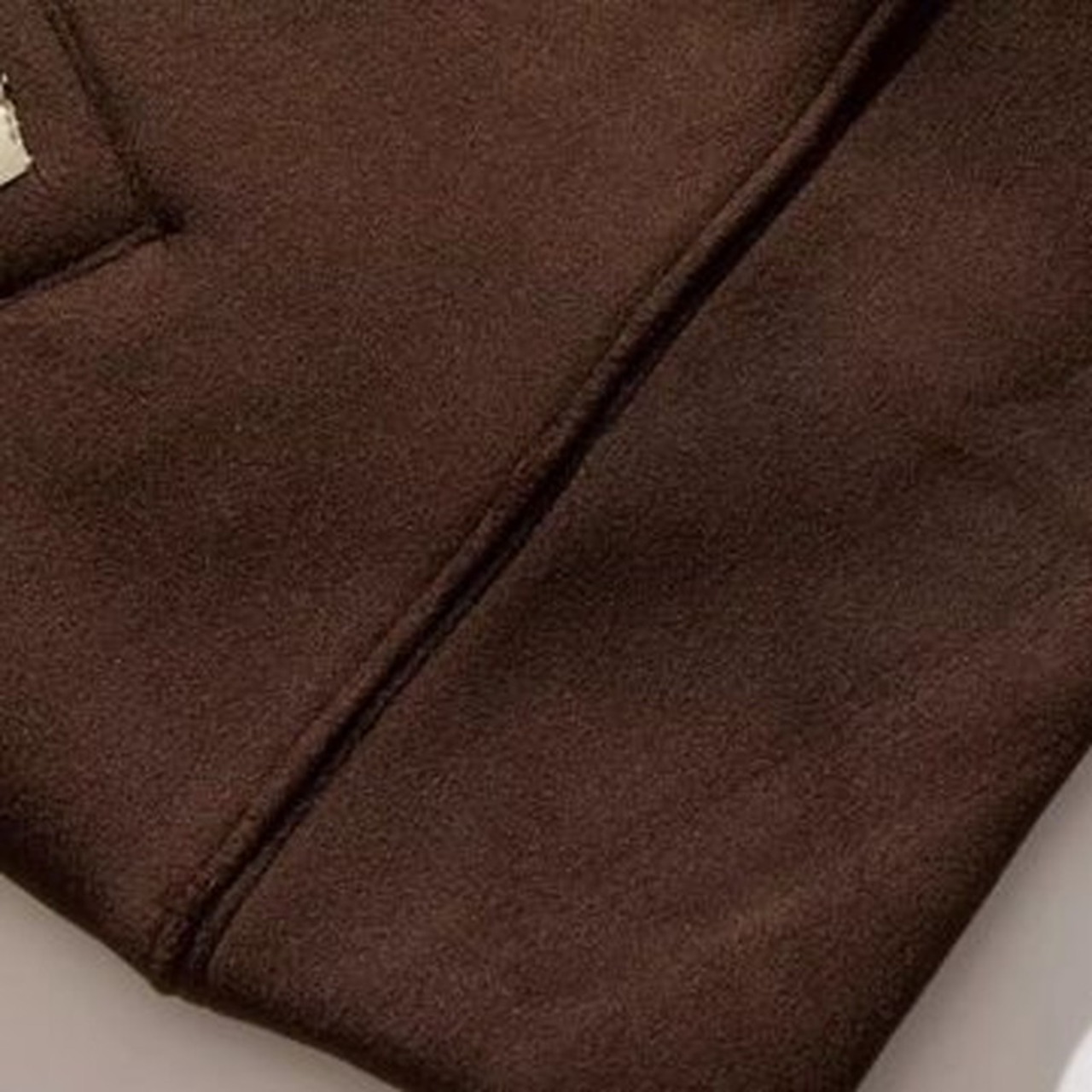 Half Zip-Up Line-In Sweat Material ◇3color H0826