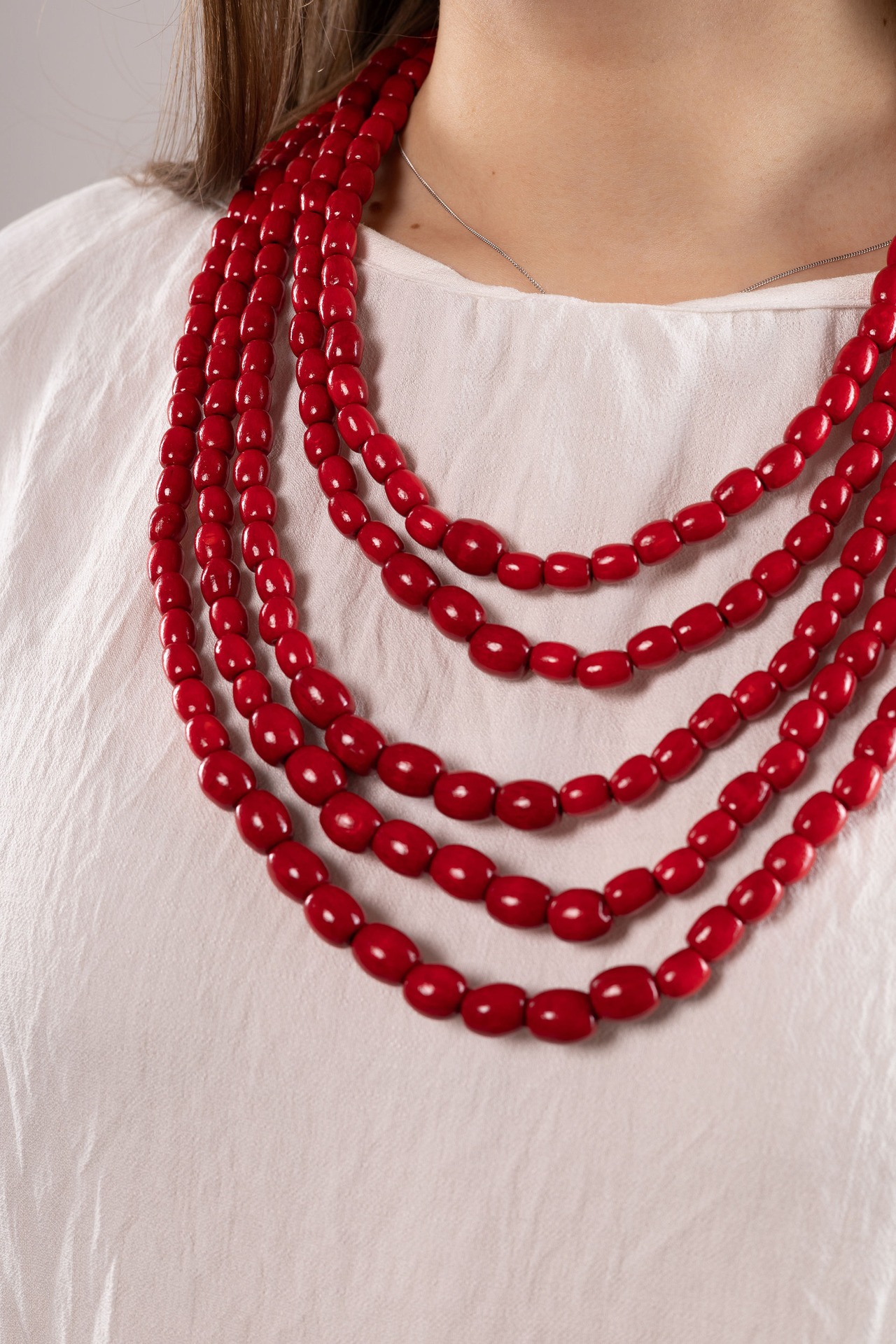 【国家遺産】ナミスト Намисто（手製・木製ネックレス） - 3