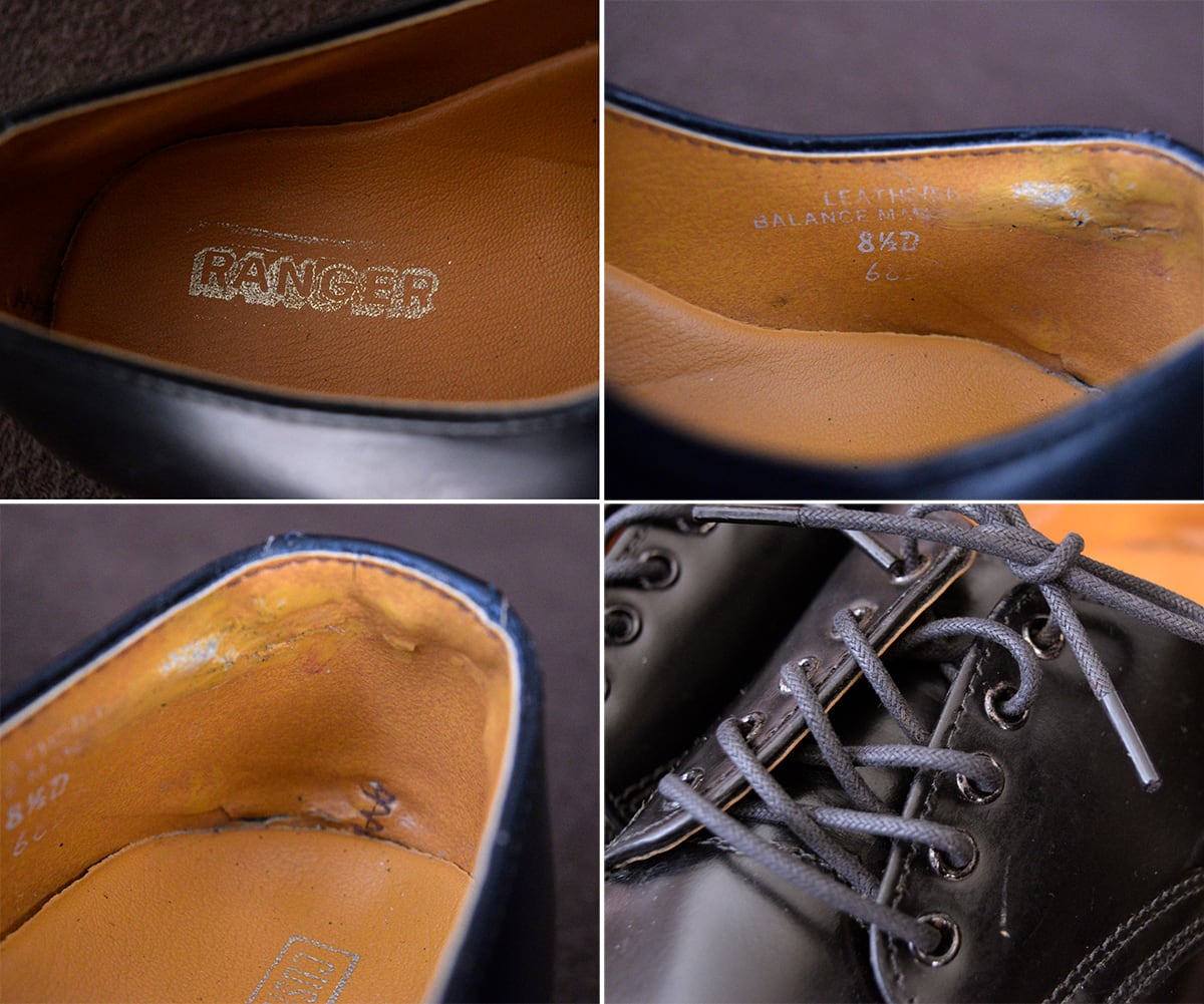DEAD STOCK 80s RANGER WORK SHOES 8.5D | SECOND TIME GLORY