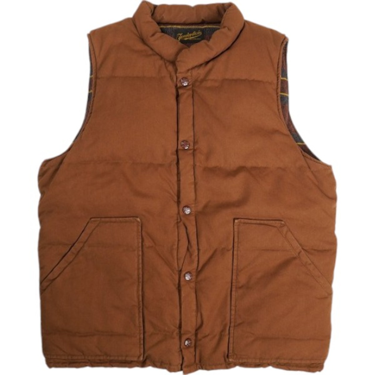 Size【M】 TENDERLOIN テンダーロイン T-NRA DOWN VEST BROWN 