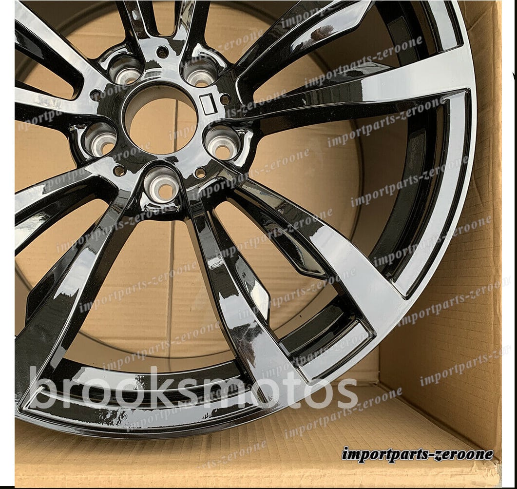 20インチ グロス ブラック STYLE ホイールセット BMW X5 E70 F15 20インチ グロス ブラック STYLE ホイールセット BMW X5 E70 F15