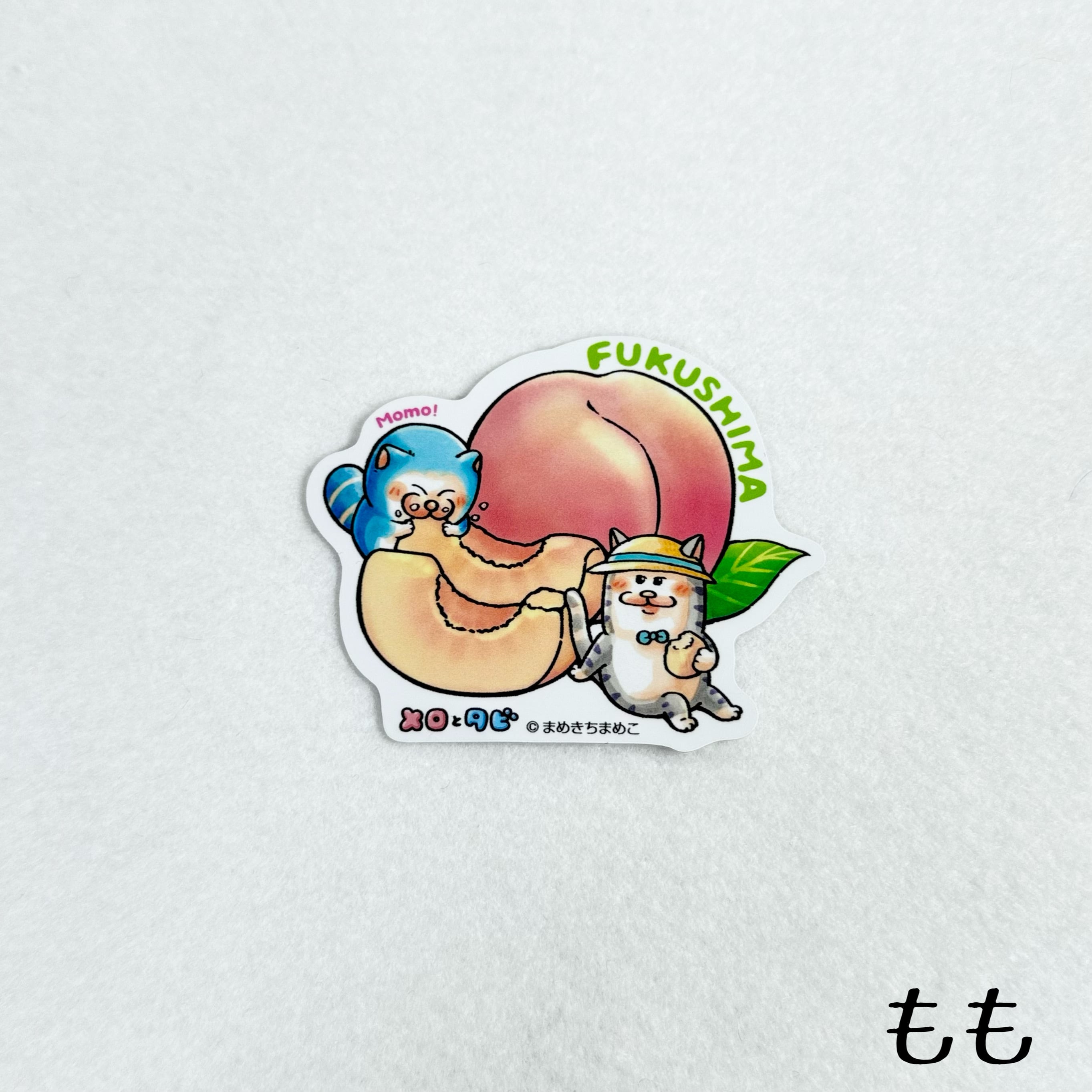 メロとタビ福島 ステッカー | TORCH-Online Shop-