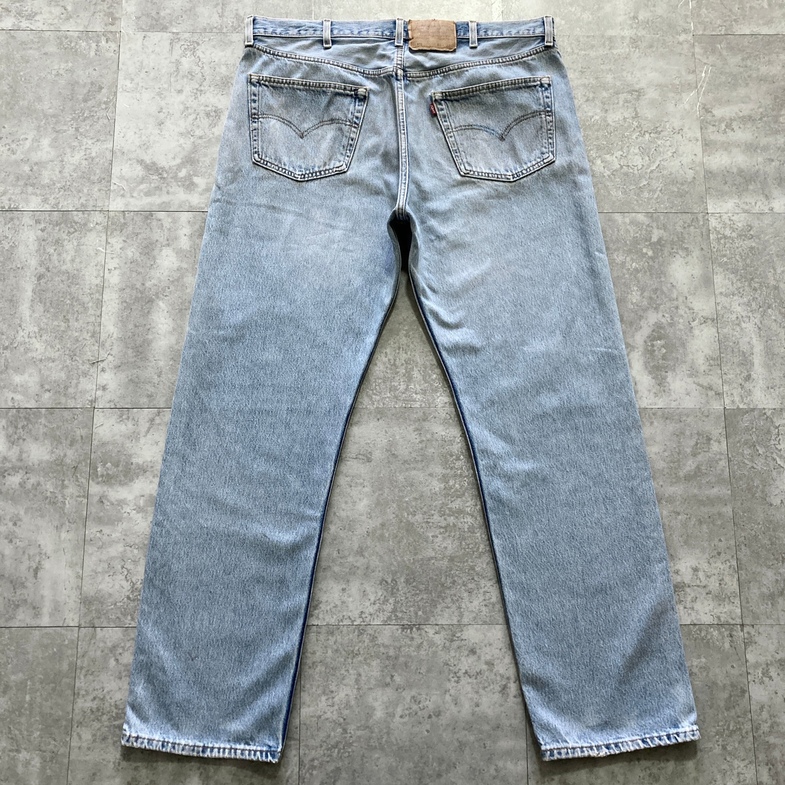 W40 L32】00's Levis 501 リーバイス ボタン裏刻印647 02年製 ボタン
