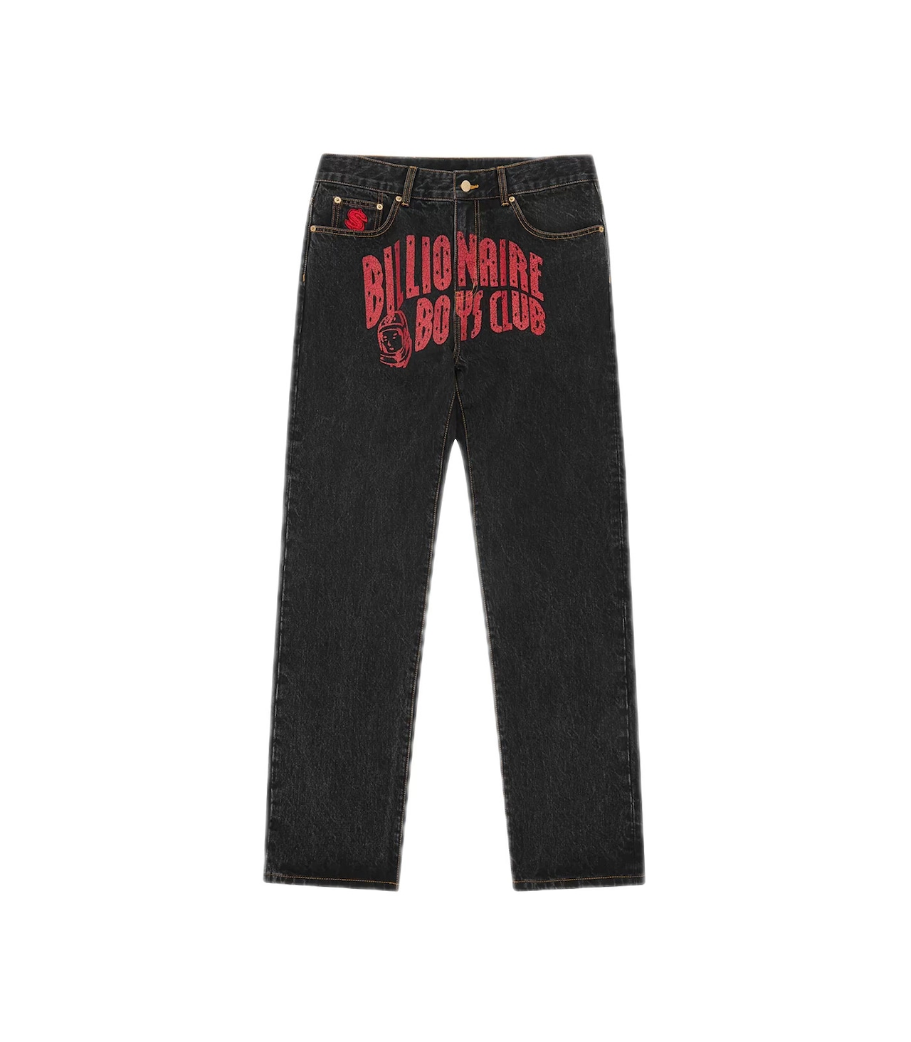 BILLONAIREBOYSCLUB/ICECREAM / ARCH LOGO DENIM PANTS