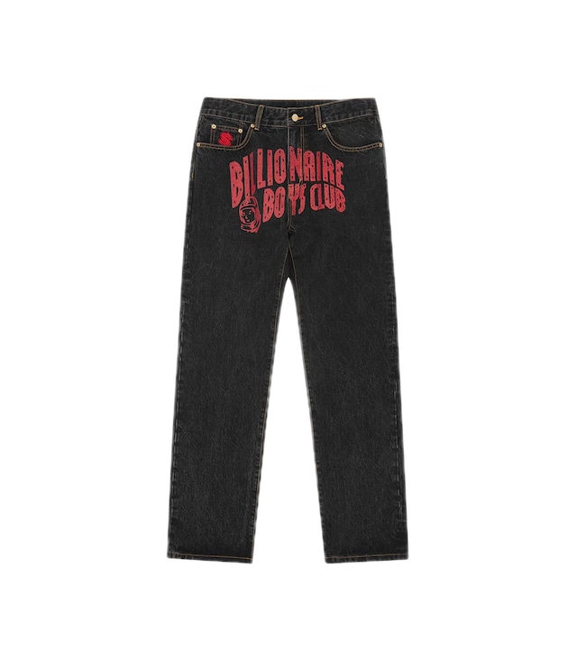 BILLONAIREBOYSCLUB/ICECREAM / ARCH LOGO DENIM PANTS