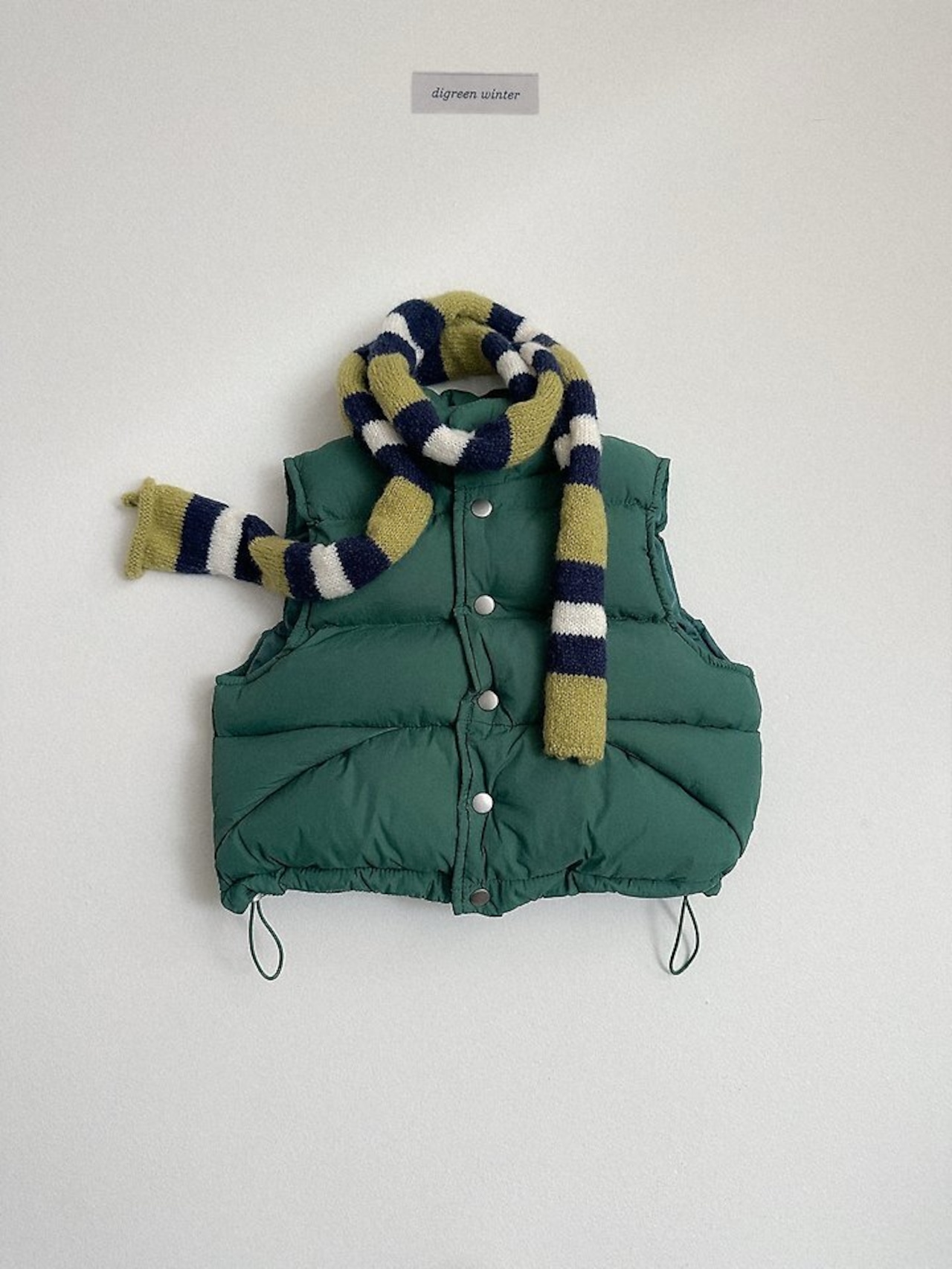 〖取寄〗韓国子供服 / 26winter / Digreen / ビビッドパディングベスト / キッズ / 冬服 *S~2XL*