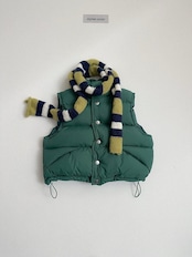 〖取寄〗韓国子供服 / 26winter / Digreen / ビビッドパディングベスト / キッズ / 冬服 *S~2XL*