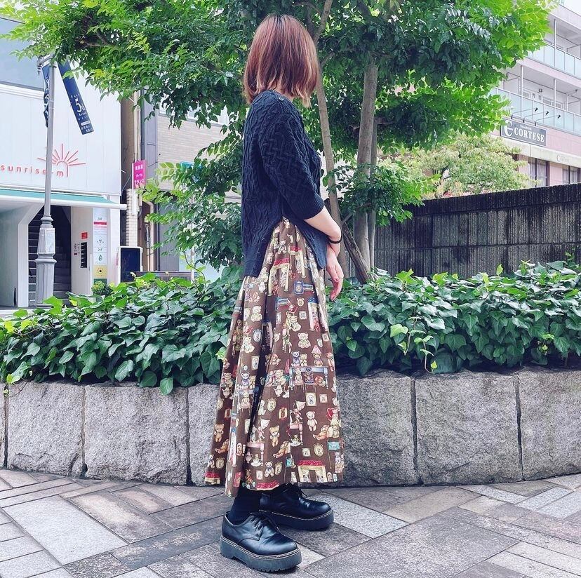 シェリーラファムユキエモン ロングスカート 個性的 - ロングスカート