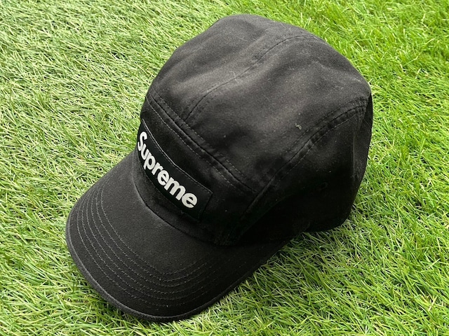 Supreme CAMP CAP BLACK 56187