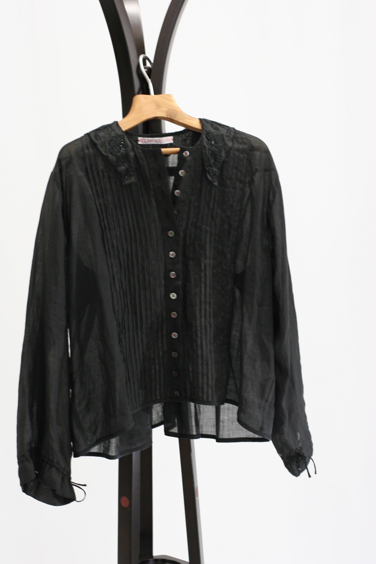 【TOWAVASE】Violette blouse / White・Black
