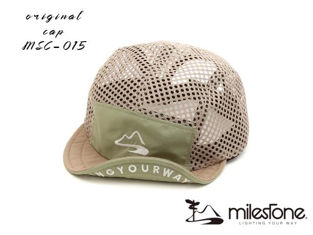 【milestone】 Full mesh cap (Pistachio)