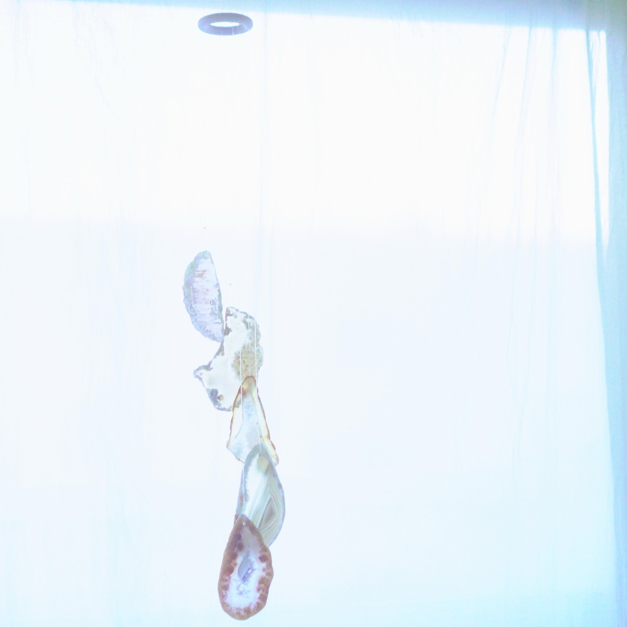 Hazel nut Ice cream 02 - アゲートヒーリングチャイム / Agate Sun Catcher Wind Chime 1054