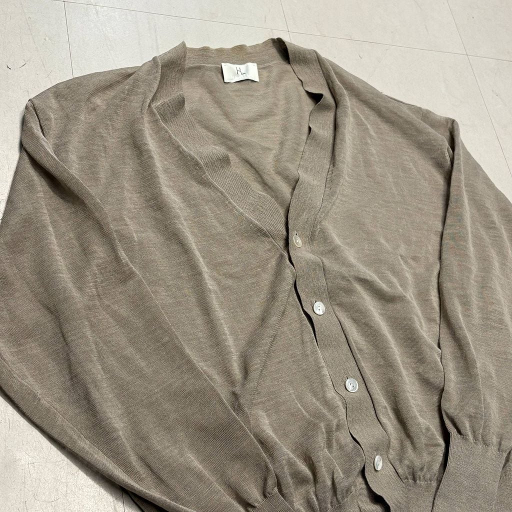 HERILL ヘリル 22AW LYNEN CARDIGAN リネンカーディガン 22-080-HL8080