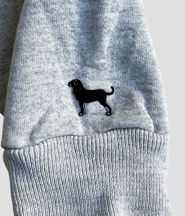 -The Black Dog- Vintage 90s M Hoodie made in U.S.A