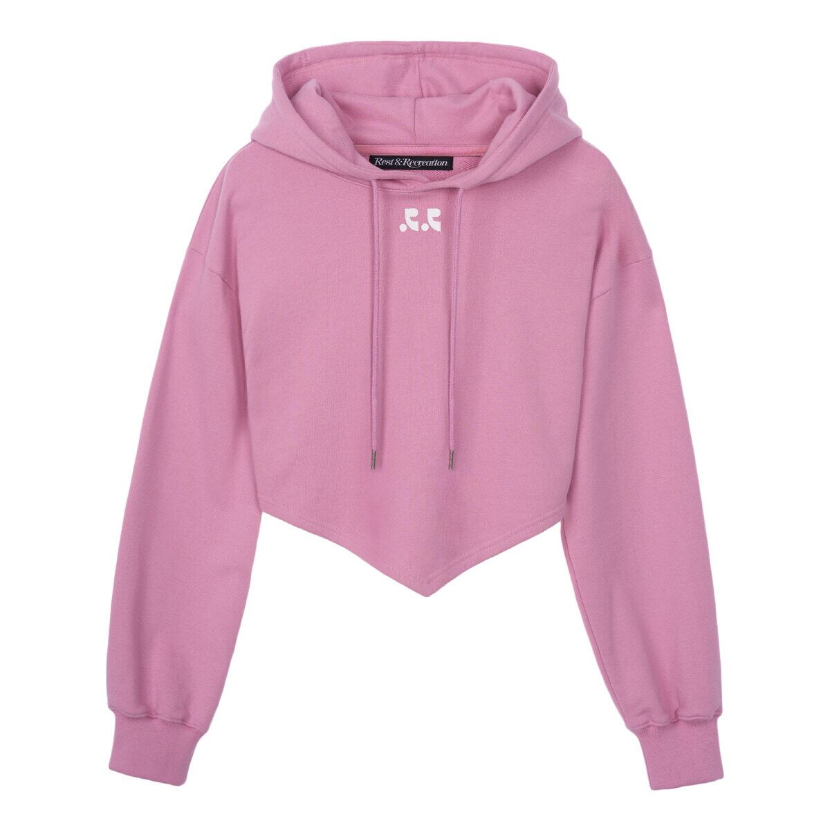 rest & recreation] RR ARROW POINT HOODIE - PINK 正規韓国ブランド
