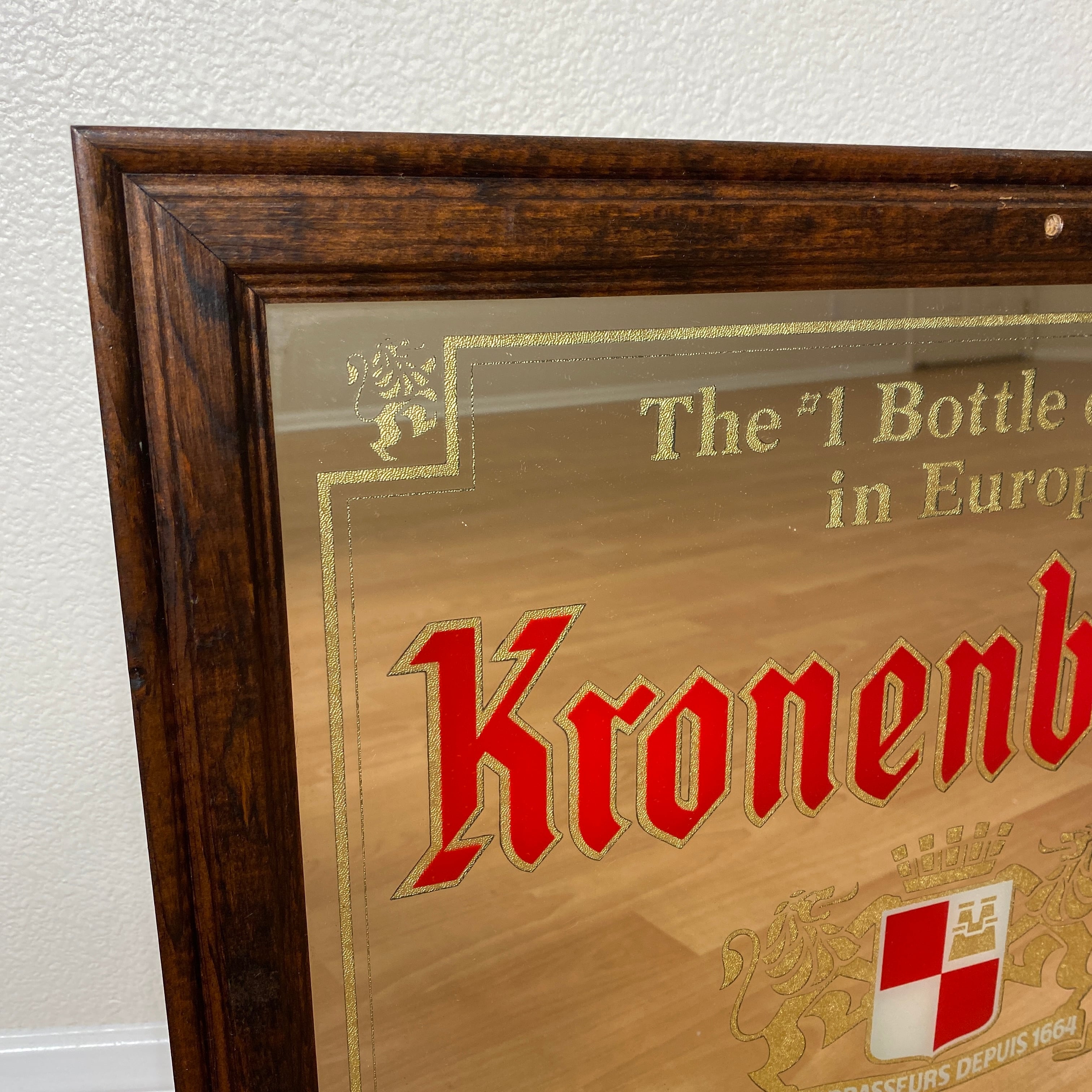 Kronenbourg 1664　クローネンブルグ パブミラー　ヴィンテージ Kronenbourg 1664クローネンブルグ パブミラーヴィンテージ