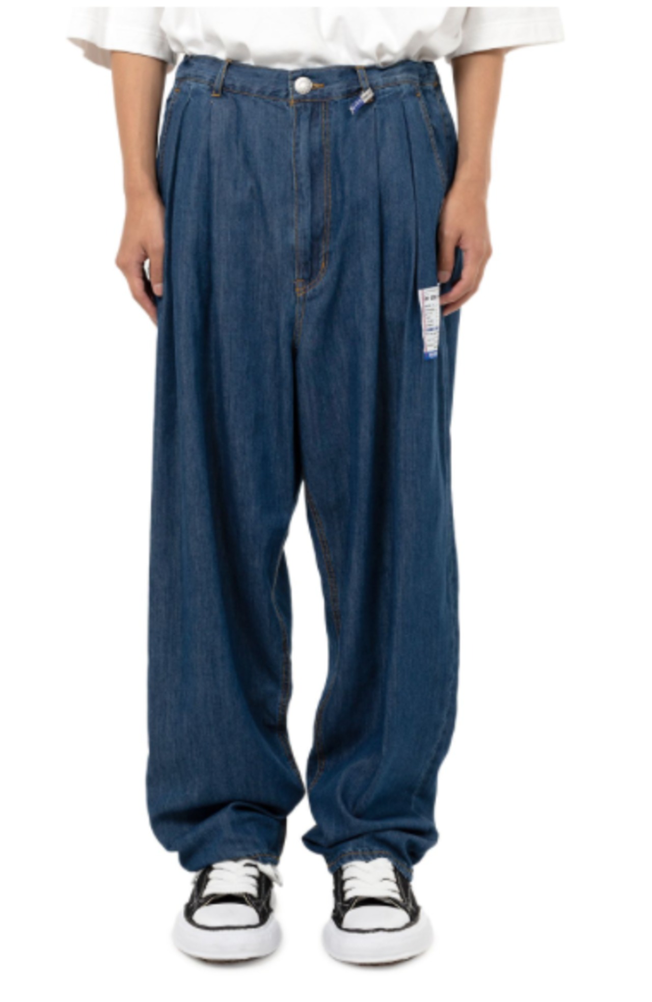 【25SS】in.stru(men-tal)インストルメンタル / Cotton Tencel Denim Tapered Pants / パンツ - 6