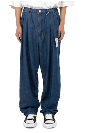 【25SS】in.stru(men-tal)インストルメンタル / Cotton Tencel Denim Tapered Pants / パンツ