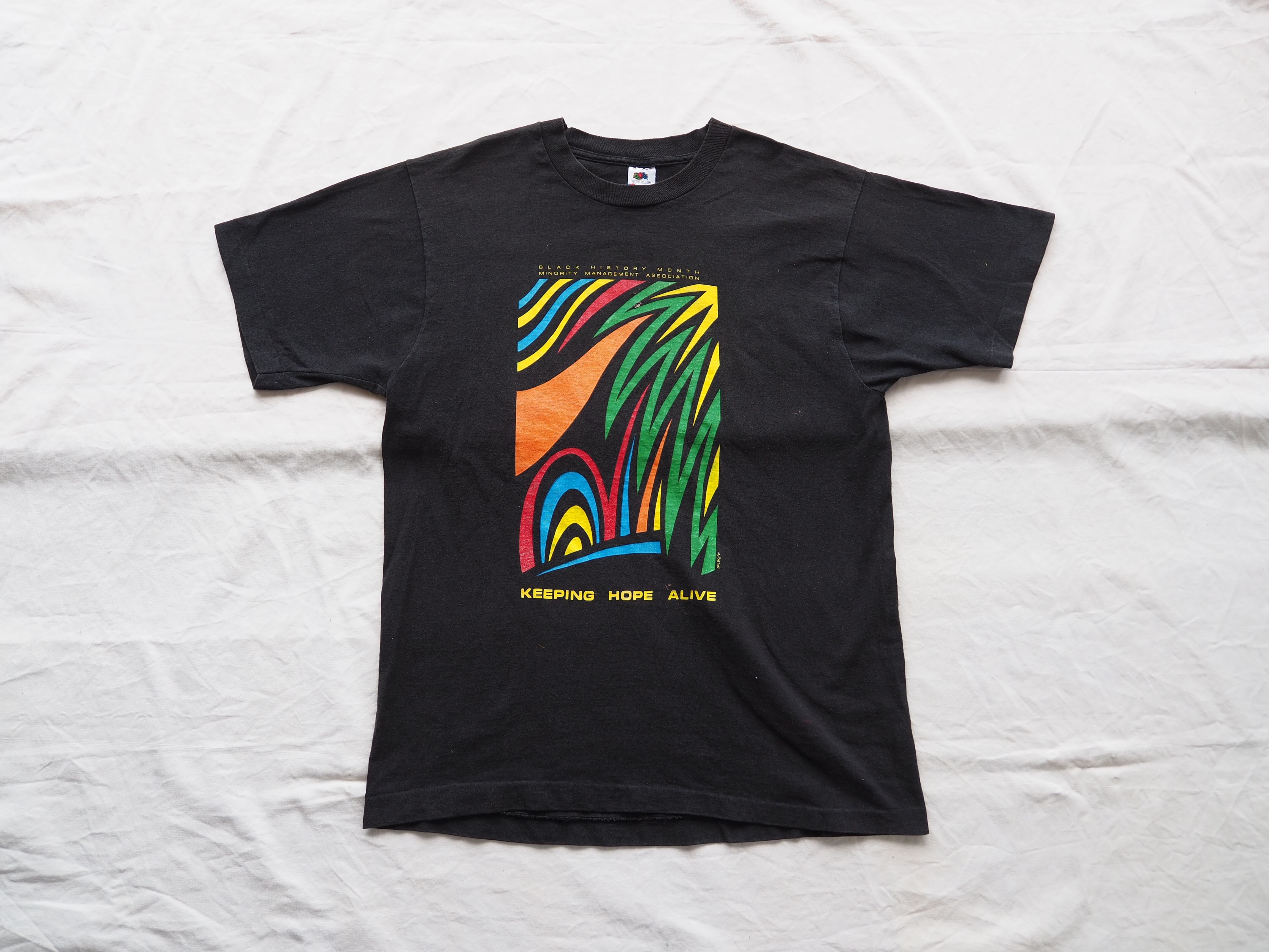 1990’s USA製 black history month Tシャツ XL