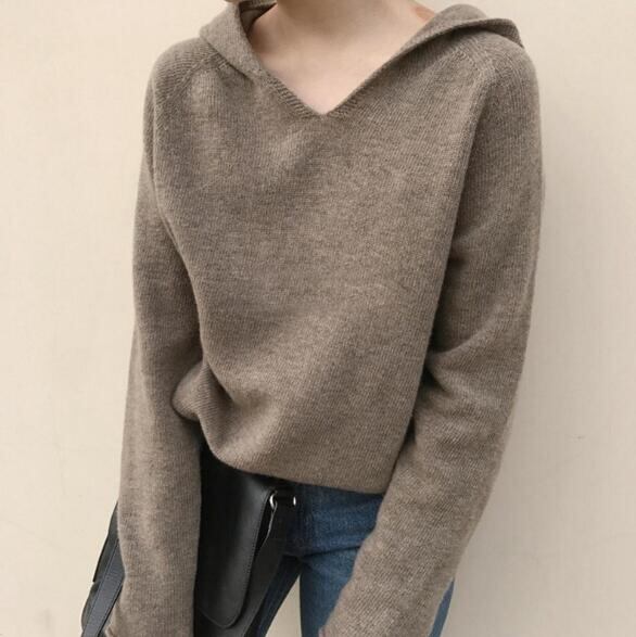 トップス セーター ゆるやか 秋冬 シンプル レディースファッション
