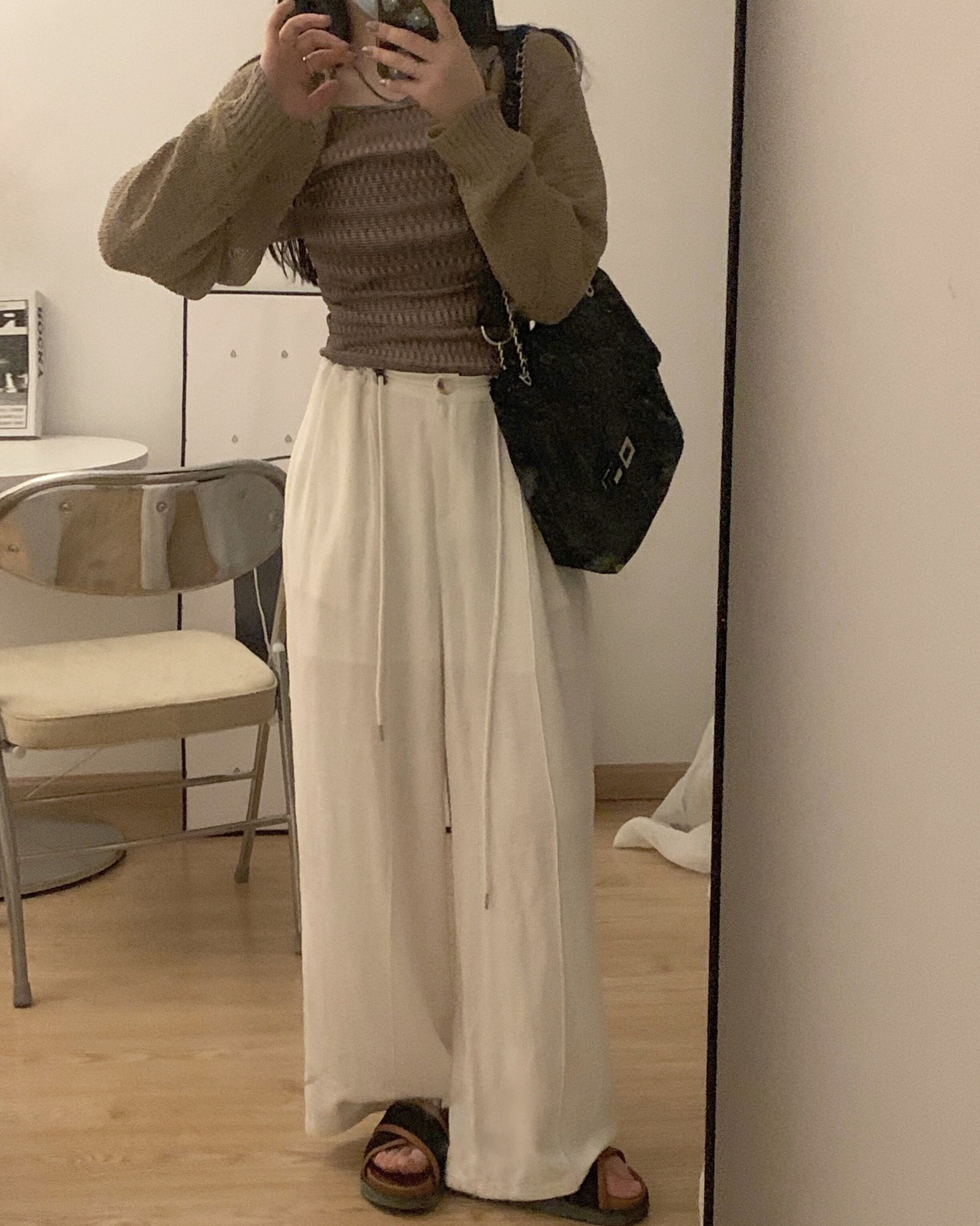 サマースタイルセーター ダブルギャザーパンツ 夏物 YY-ファッション96336141298