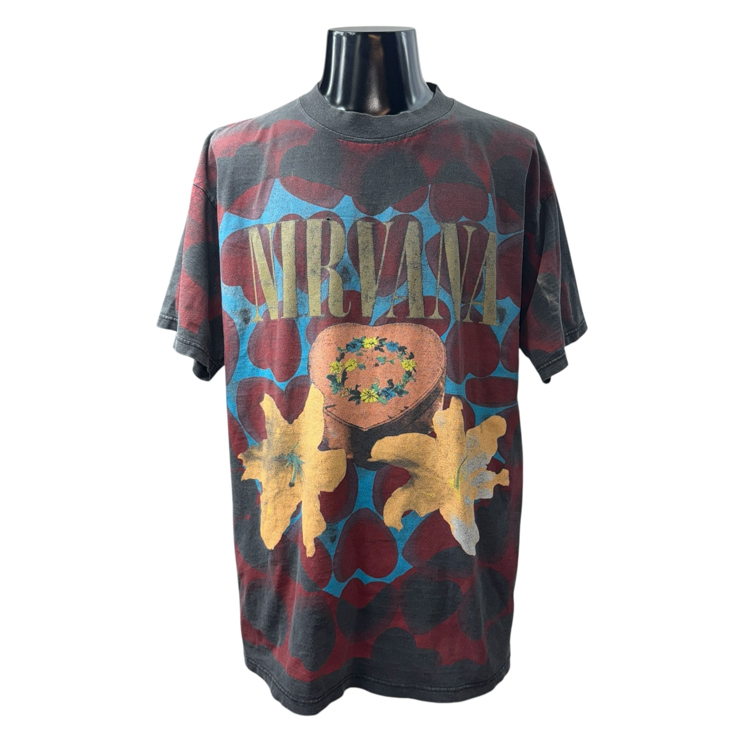 NIRVANA】ニルヴァーナ 90s オリジナル HEART SHAPED BOX Tシャツ