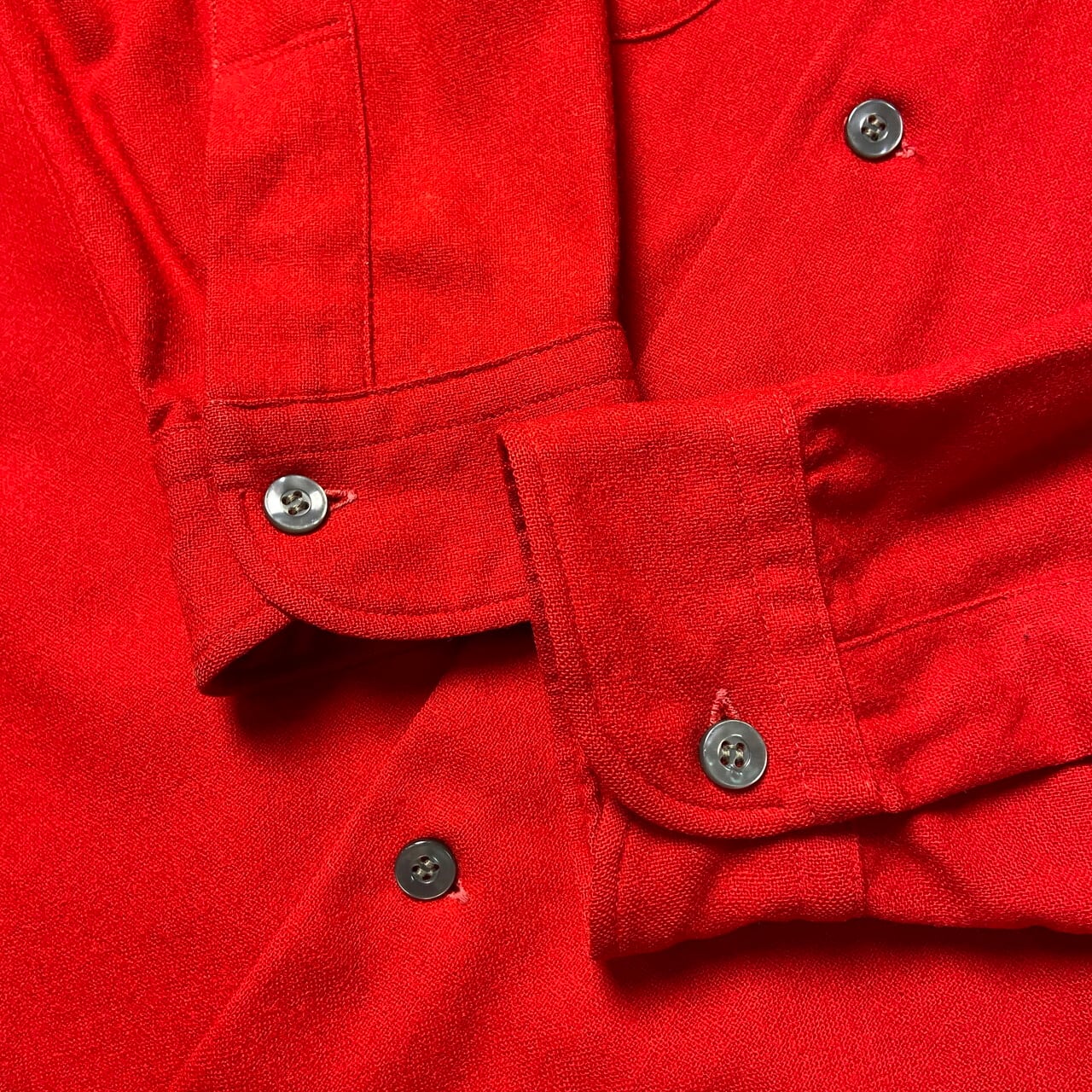 60年代 USA製 PENDLETON ペンドルトン ウールシャツ 開襟 メンズL 古着