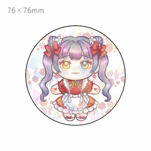 ちゃいなメイドちゃんホログラム缶ミラー
