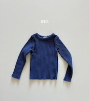 韓国子供服 / 26Autumn / 〖取寄〗Hei / もちもちTシャツ / キッズ服 / カラフル服 / 秋服 *XS~XL*