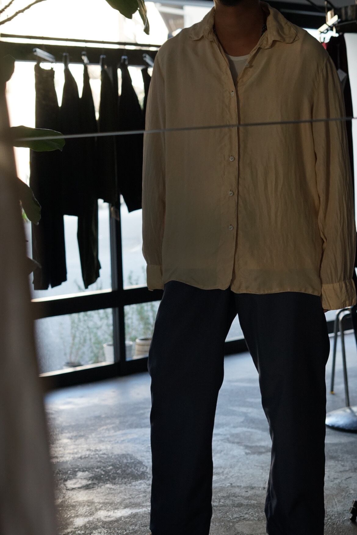 Chez VIDALENC - SILK SHIRT | Brownie