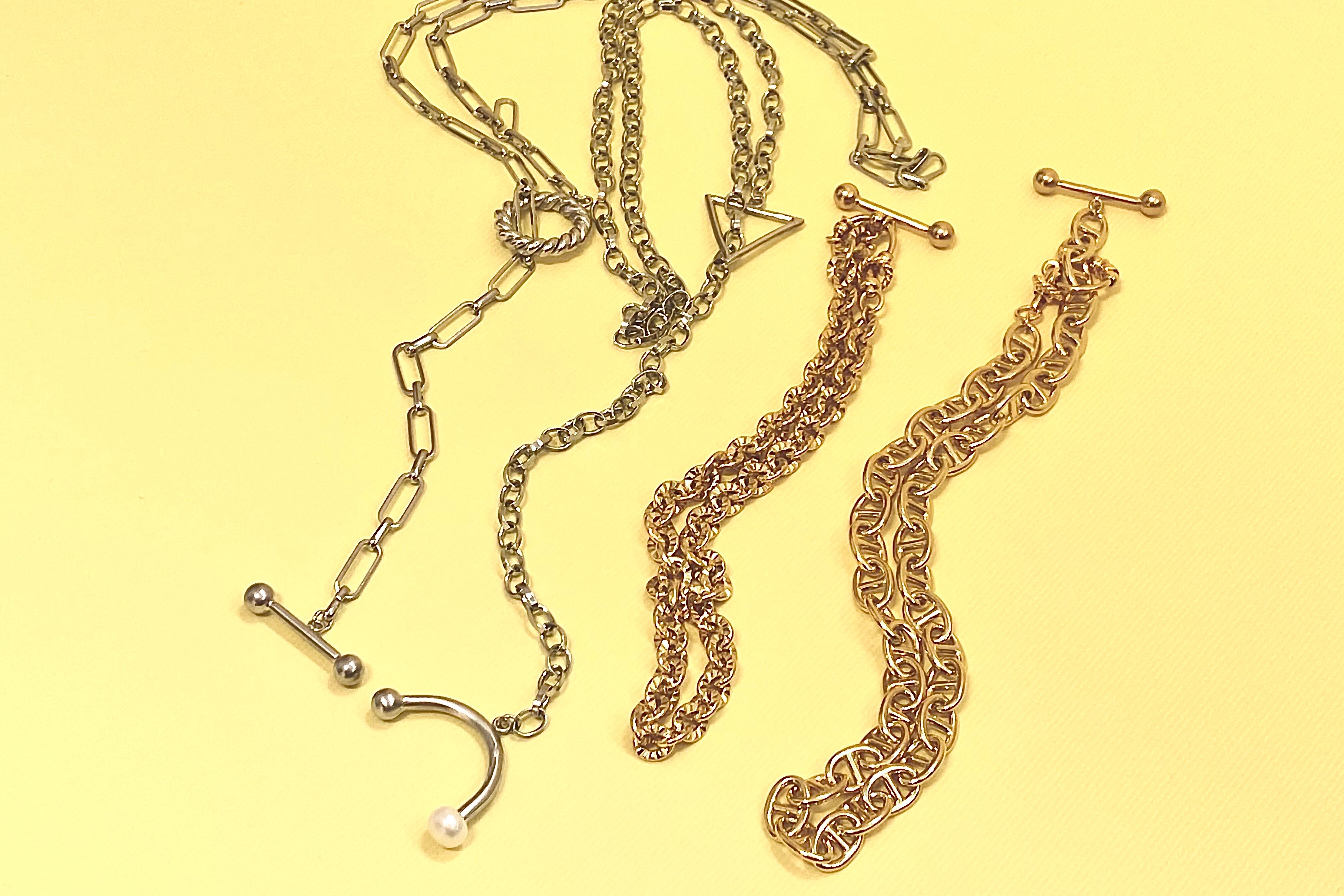 circle chain necklace | Rema.