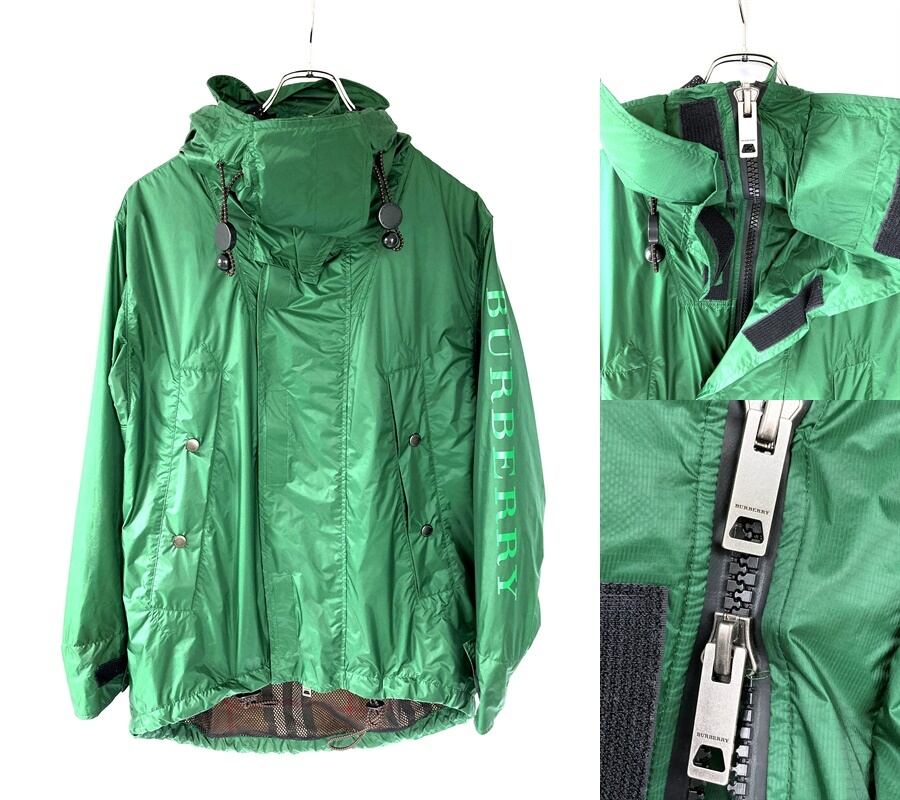 BURBERRY バーバリー 新作ライン マウンテンパーカー 袖ロゴ