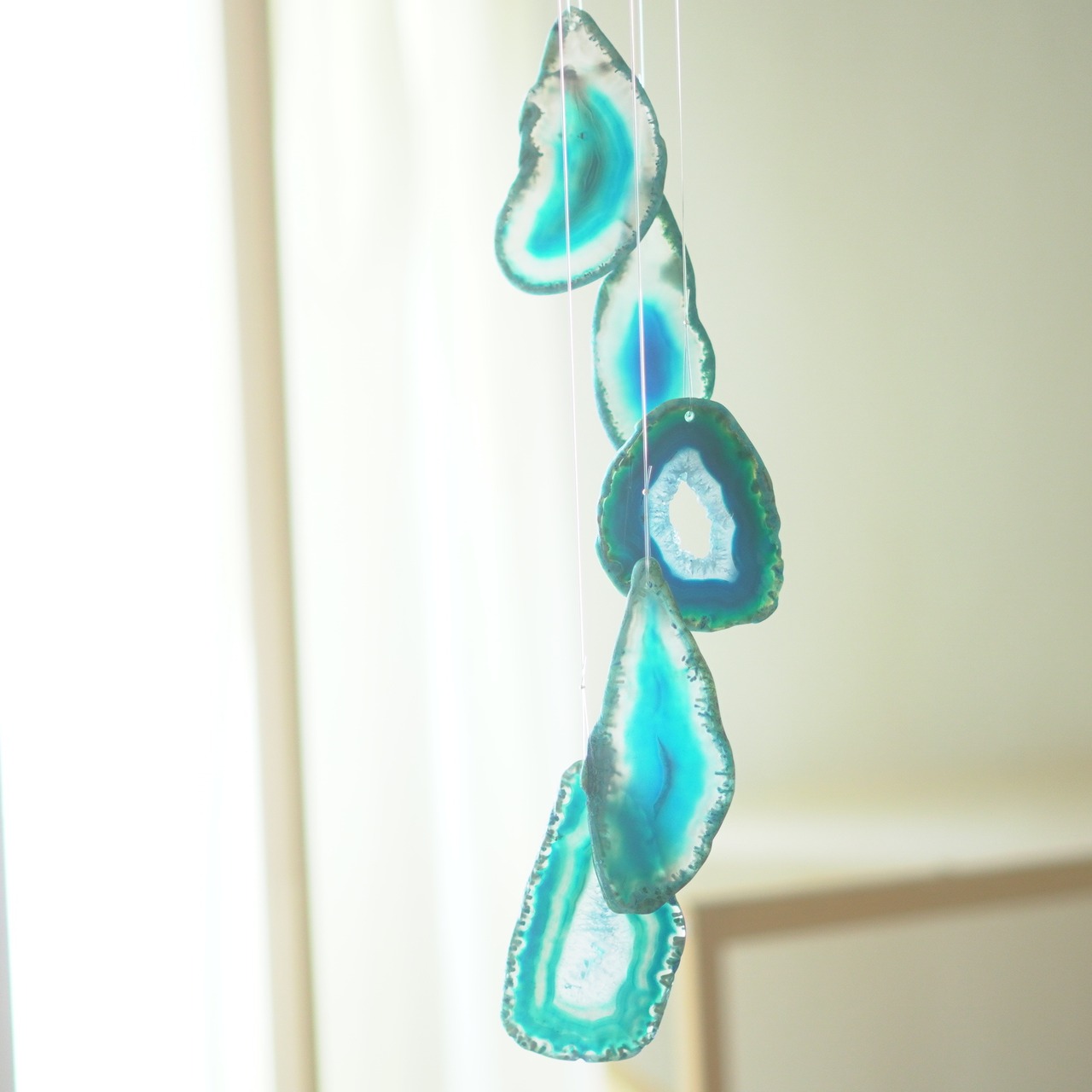 SIOSAI 10 - アゲートヒーリングチャイム / Agate Sun Catcher Wind Chime 759