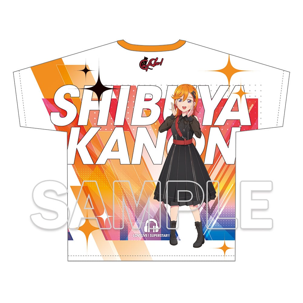 ラブライブ！スーパースター！！フルグラフィックTシャツ Ver.心・技