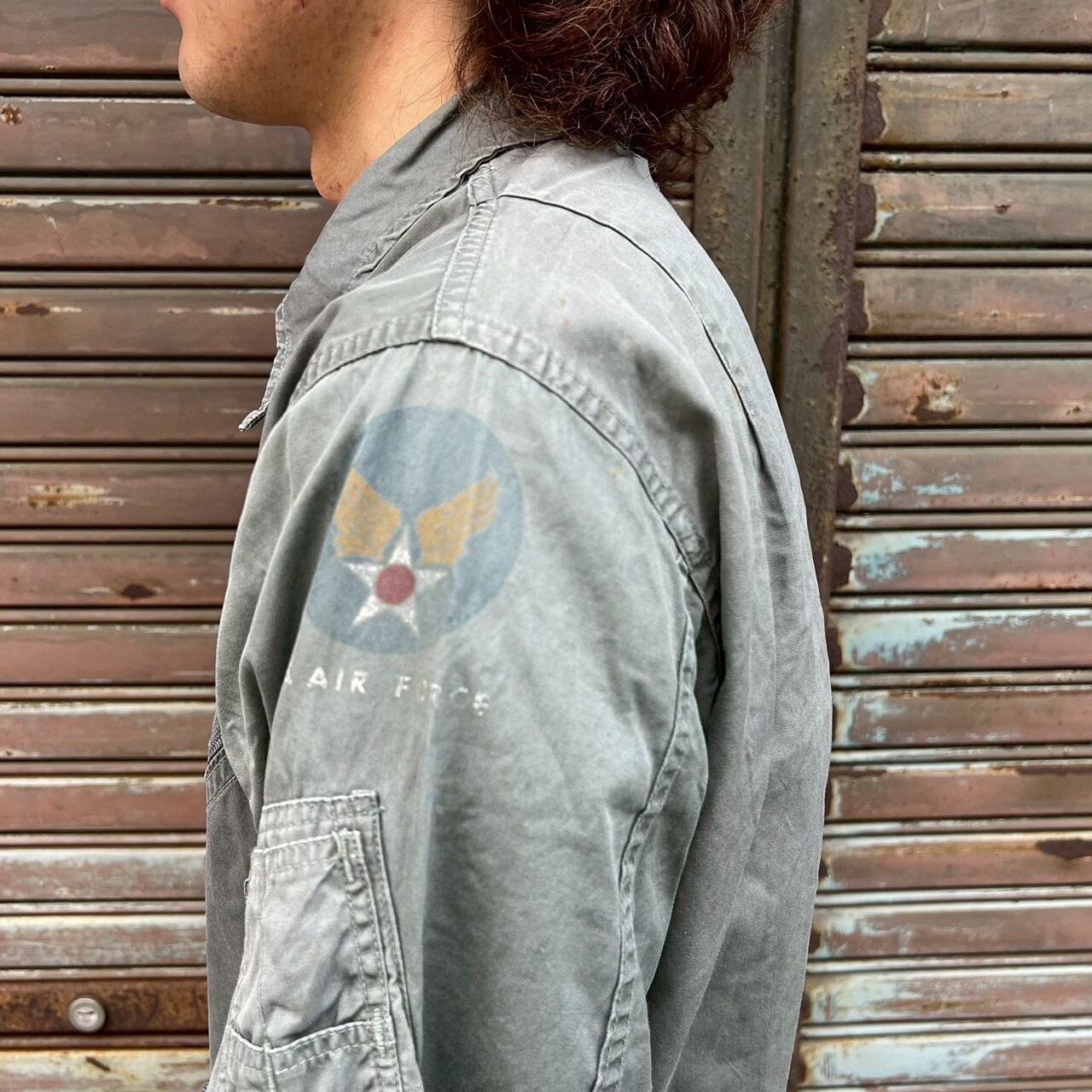 50s USAF K-2B エアフォース ライト フライング カバーオール L Reg