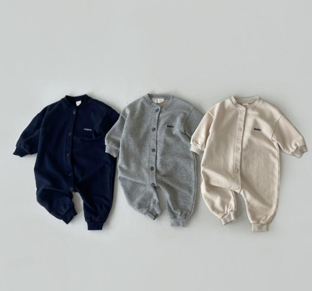 シンプルロンパース66-90cm