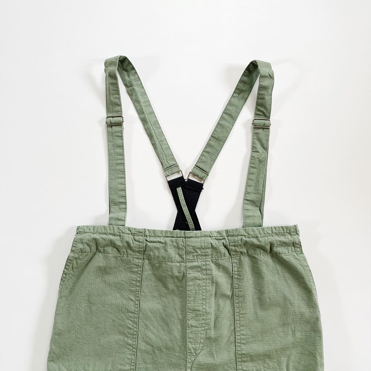 Ripstop suspenders pants (khaki)