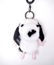 【直営限定ITEM】COOLAファーDOGGYバッグチャーム (WHITE) CQ-47526H