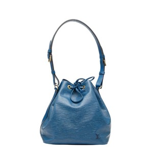 ルイ ヴィトン エピ プチノエ ワンショルダーバッグ ハンドバッグ M44105 トレドブルー レザー レディース LOUIS VUITTON 【中古】