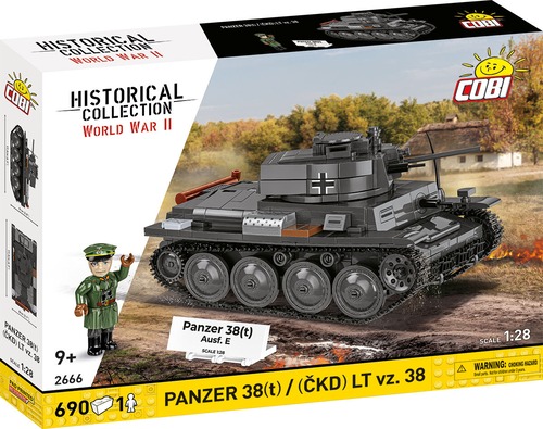 COBI #2667 Panzer (38T) LT-VZ
