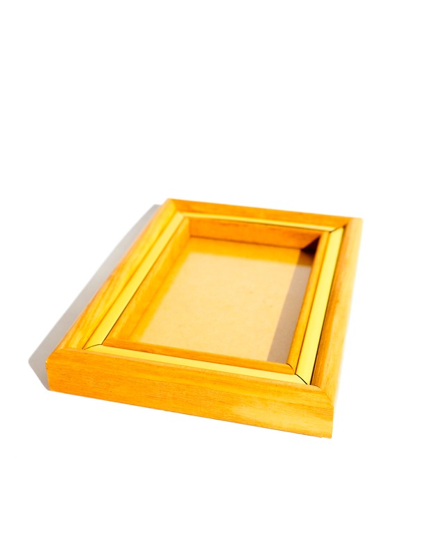 Wooden photo frame, made in Taiwan