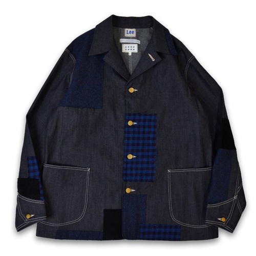Lee×ChahChah PACTHED BEER JACKET