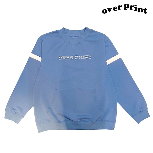 【over print】Pullover Jersey(blue)